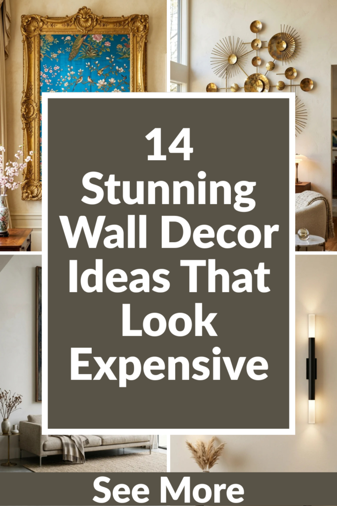 14 Stunning Wall Decor Ideas That Look Expensive