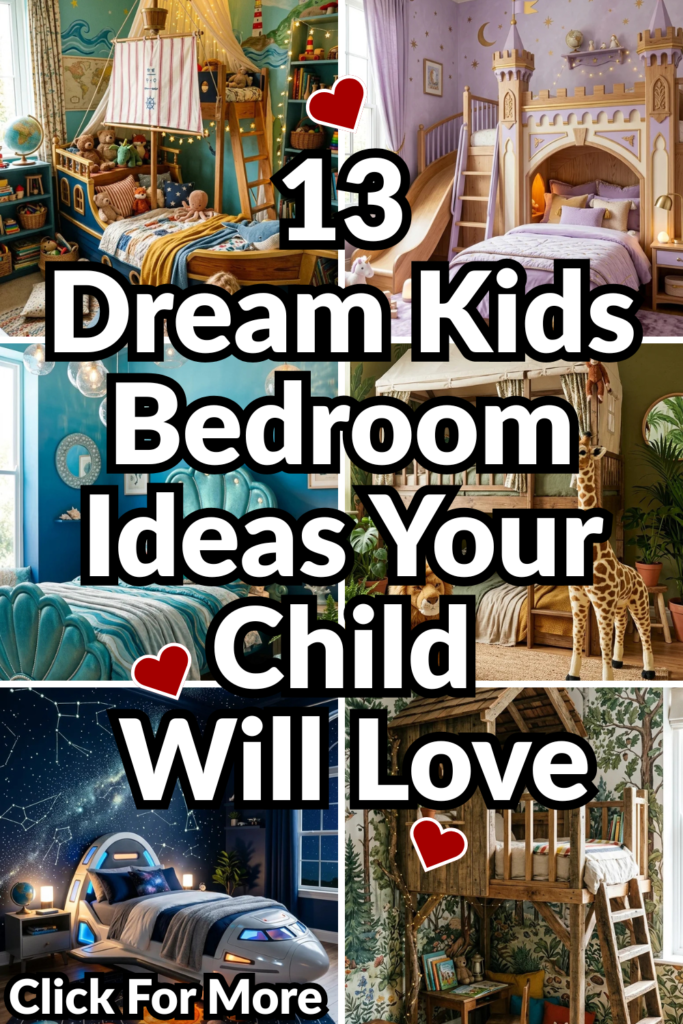 13 Dream Kids Bedroom Ideas Your Child Will Love