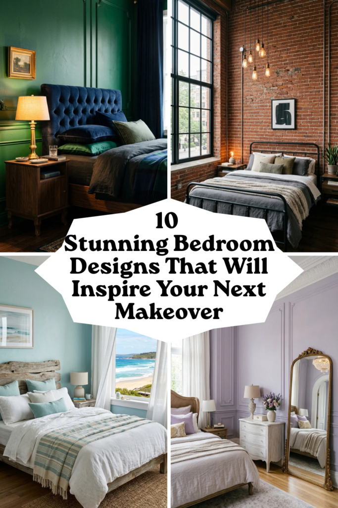 10 Stunning Bedroom Designs That Will Inspire Your Next Makeover