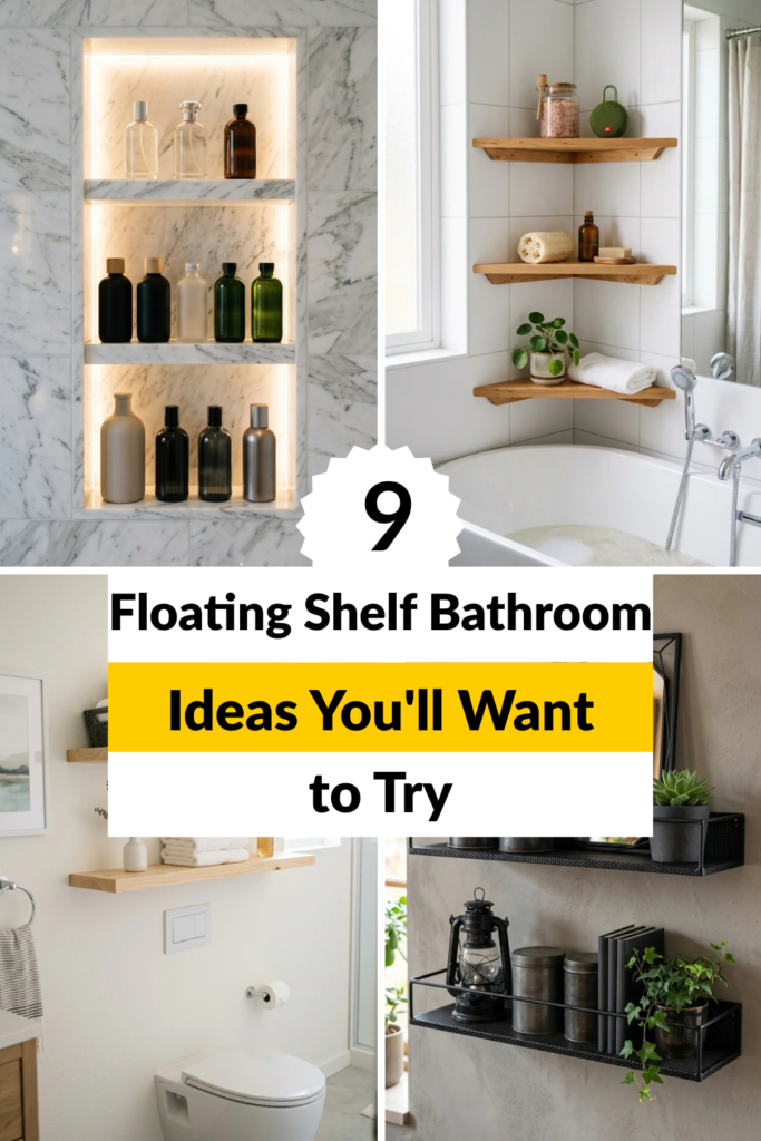 9 Floating Shelf Bathroom Ideas You’ll Want to Try