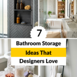 7 Bathroom Storage Ideas That Designers Love