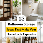 13 Bathroom Storage Ideas That Make Your Home Look Expensive