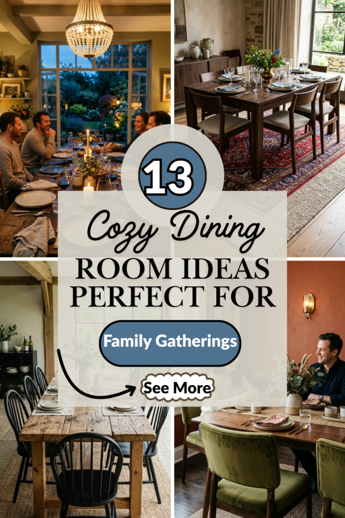 13 Cozy Dining Room Ideas Perfect for Family Gatherings