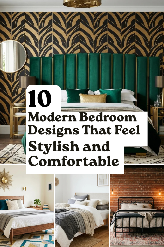10 Modern Bedroom Designs That Feel Stylish and Comfortable