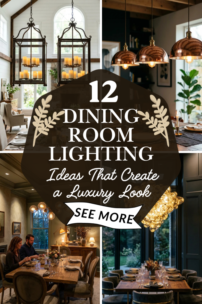 12 Dining Room Lighting Ideas That Create a Luxury Look