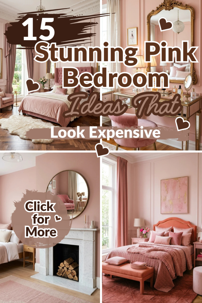 15 Stunning Pink Bedroom Ideas That Look Expensive