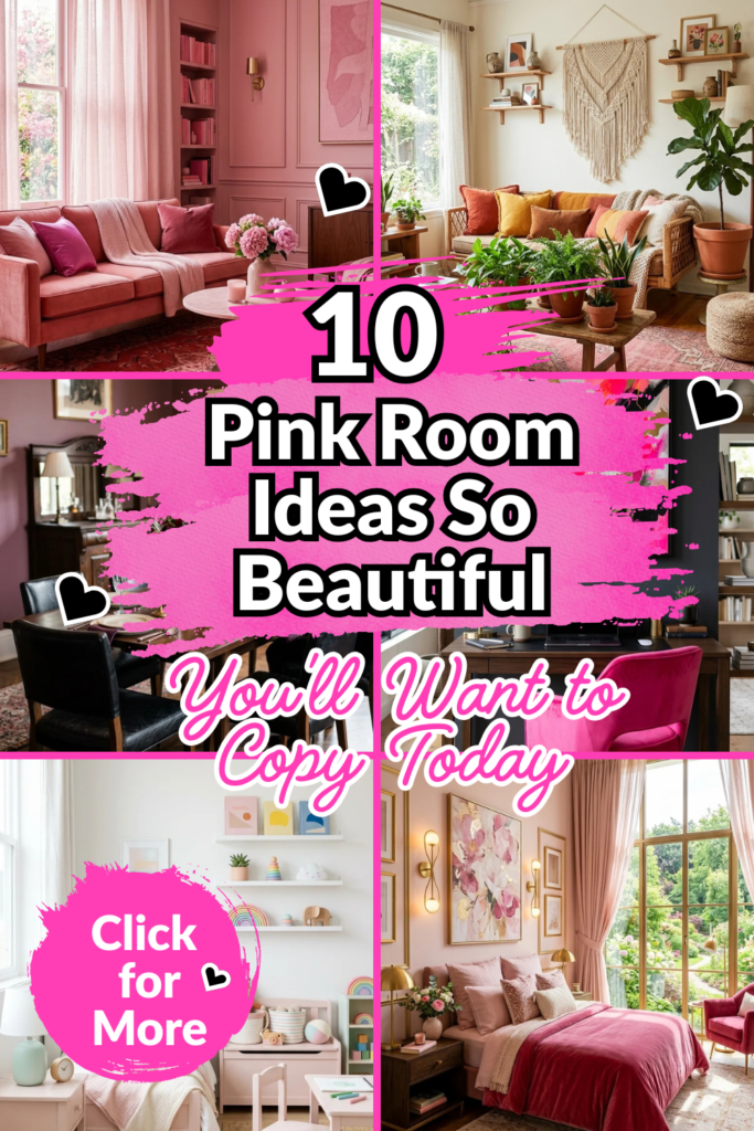 10 Pink Room Ideas So Beautiful You’ll Want to Copy Today