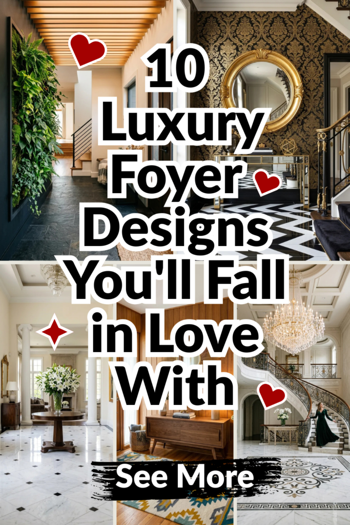 10 Luxury Foyer Designs You’ll Fall in Love With