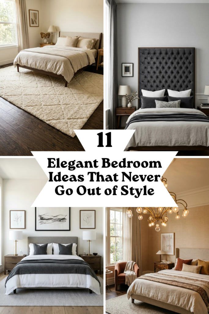 11 Elegant Bedroom Ideas That Never Go Out of Style