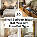 30 Small Bedroom Ideas That Make Any Room Feel Bigger