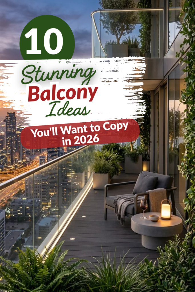 10 Stunning Balcony Ideas You’ll Want to Copy in 2026