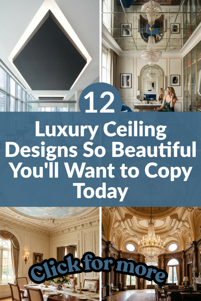 12 Luxury Ceiling Designs So Beautiful You’ll Want to Copy Today
