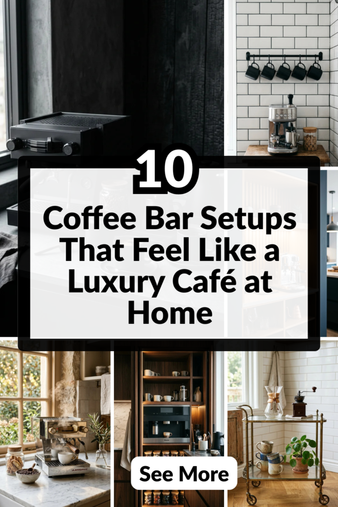 10 Coffee Corner Ideas That Turn Ordinary Kitchens Into Designer Spaces