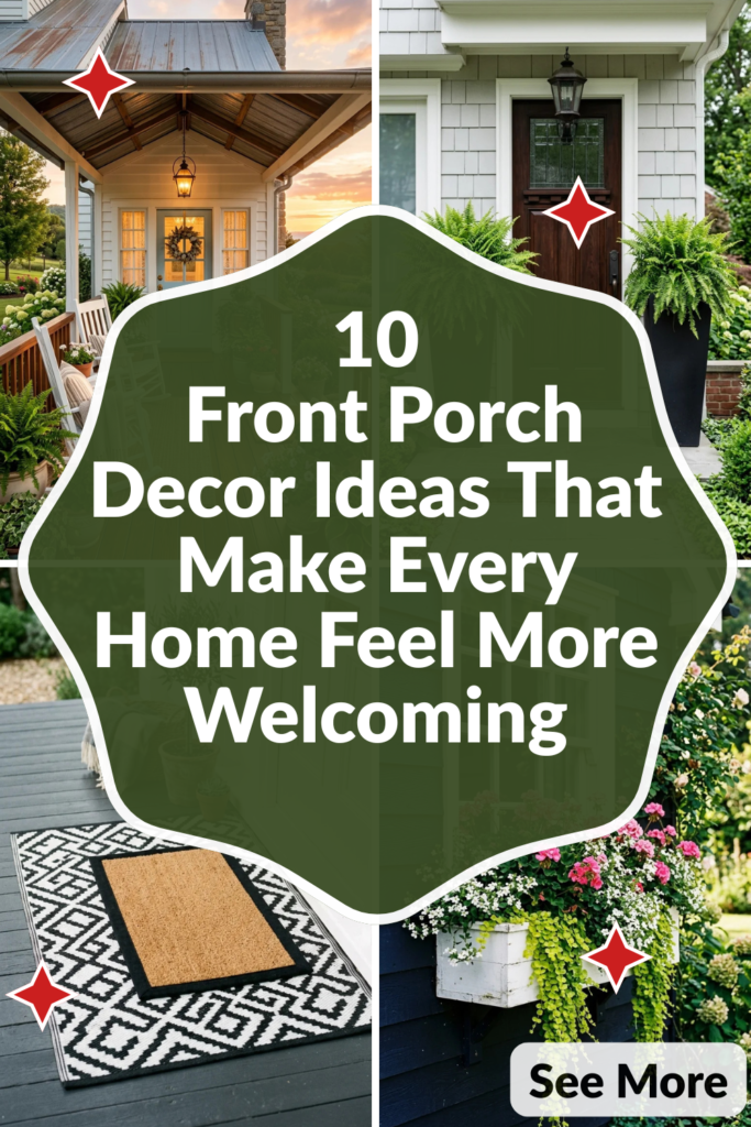 10 Front Porch Decor Ideas That Make Every Home Feel More Welcoming