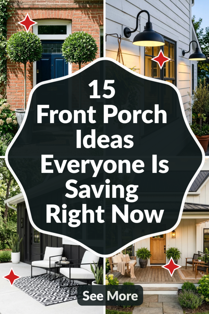 15 Front Porch Ideas Everyone Is Saving Right Now