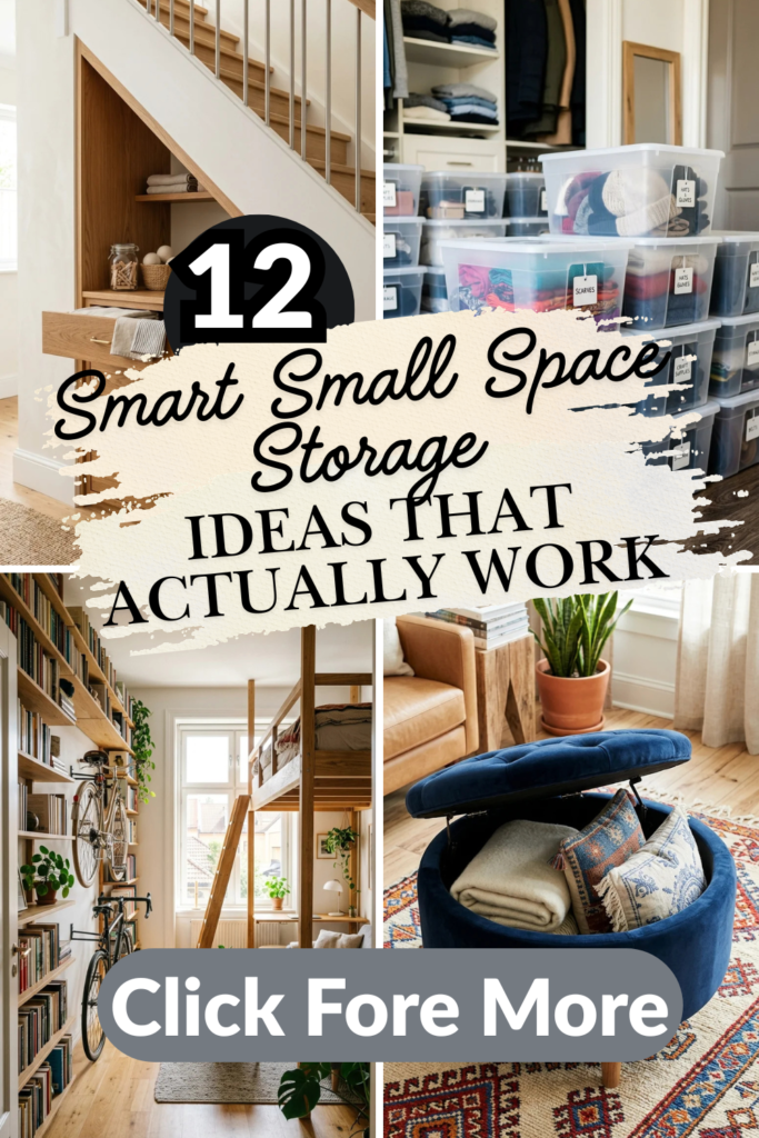12 Smart Small Space Storage Ideas That Actually Work