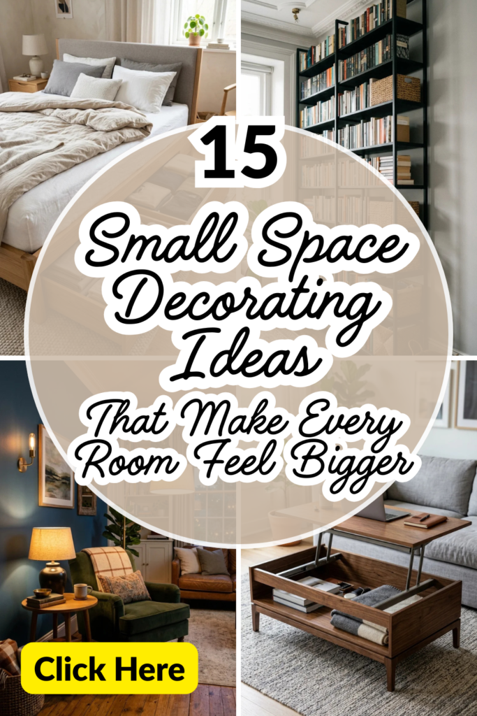15 Small Space Decorating Ideas That Make Every Room Feel Bigger