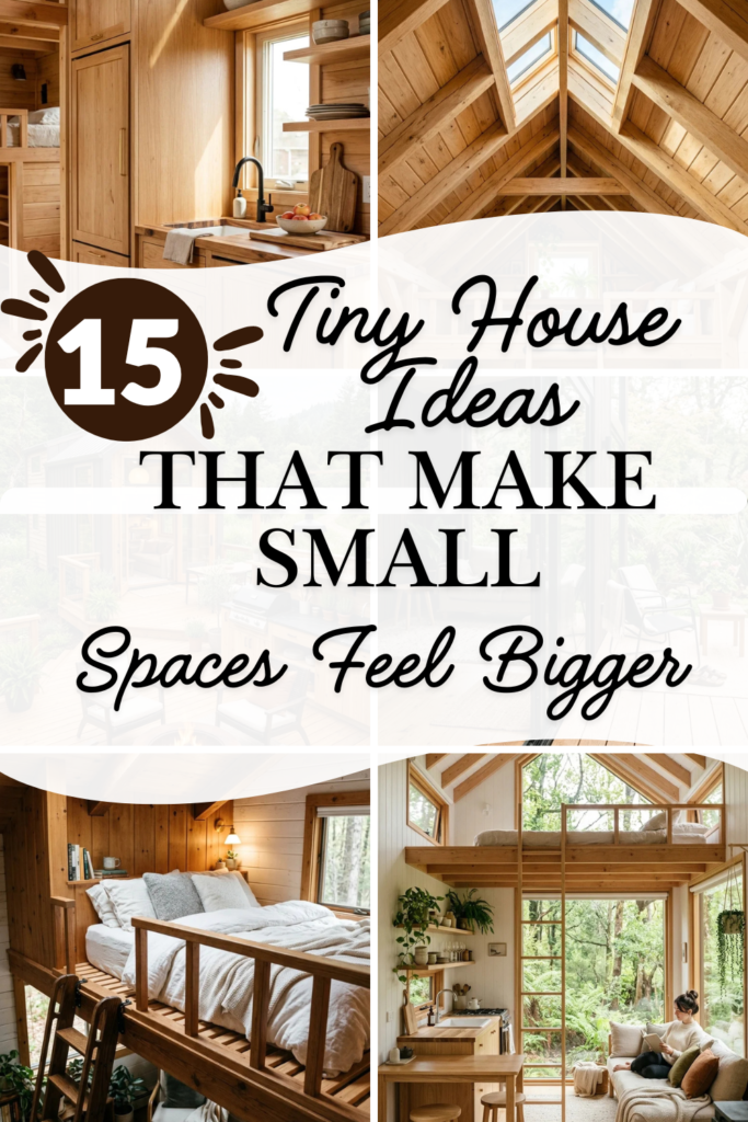 15 Tiny House Ideas That Make Small Spaces Feel Bigger