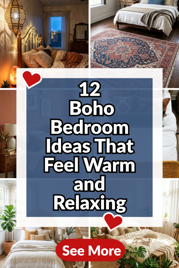 12 Boho Bedroom Ideas That Feel Warm and Relaxing
